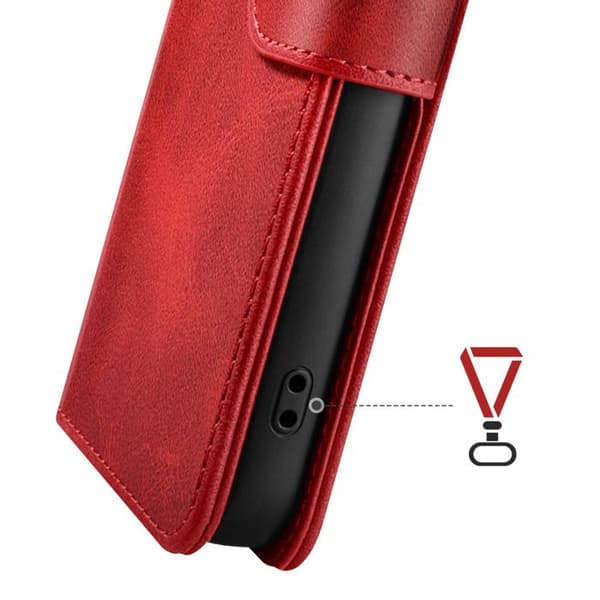 Plånboksfodral för Galaxy S26 Plus Columbia Edition med Ställfunktion Zanaé Röd Röd