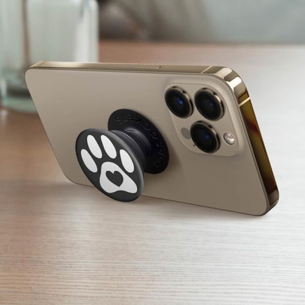 PopGrip - POPSOCKETS - Hjärtflik - Infällbar - Ultralätt - Videostöd