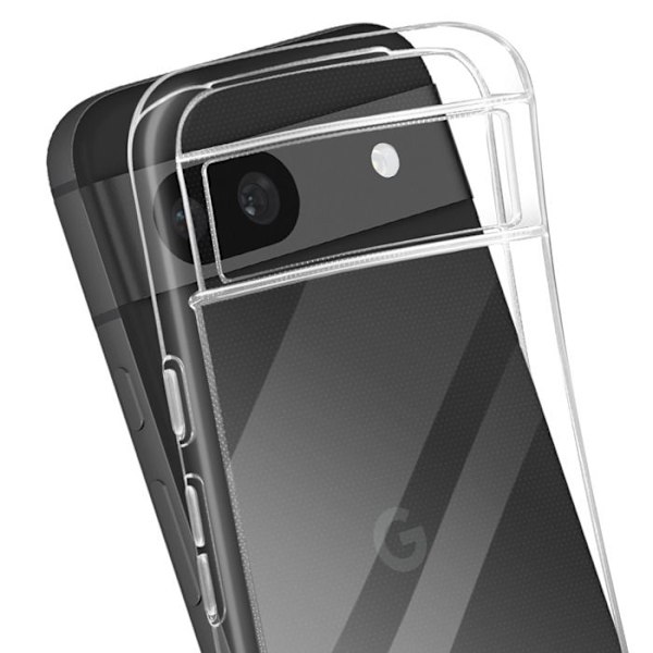 Suojakuori - Mayaxess - Google Pixel 8A - Läpinäkyvä - Kohotetut reunat - Kevyt muotoilu Transparent