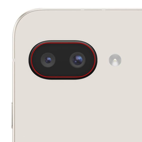 Reservelinse til bagkamera Pixel 9a Sort Svart