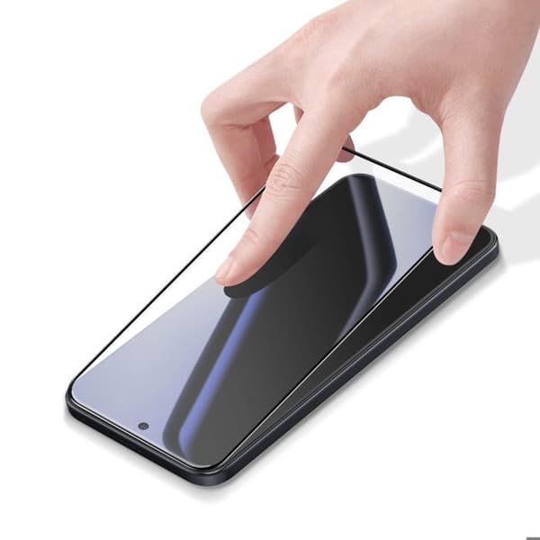 Härdat glas för Honor Magic 8 Lite, rep- och stötresistent, svart transparent Svart