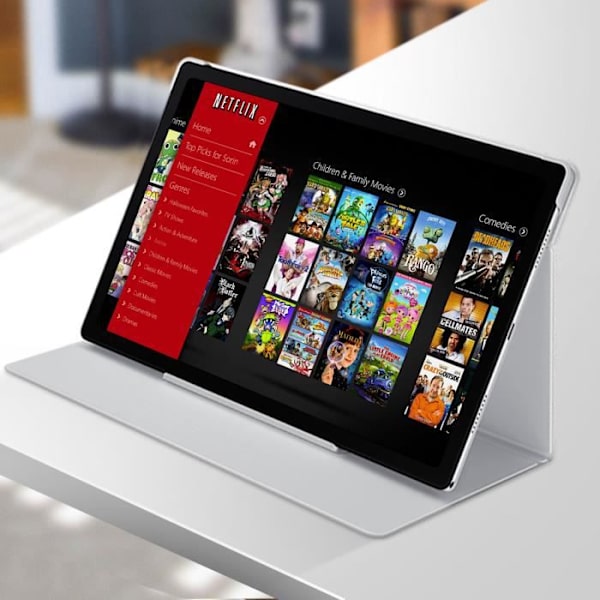 Étui Book Cover - Samsung - Galaxy Tab A8 10.5 - Grå - Videostöd - Ultra-tunn Grå