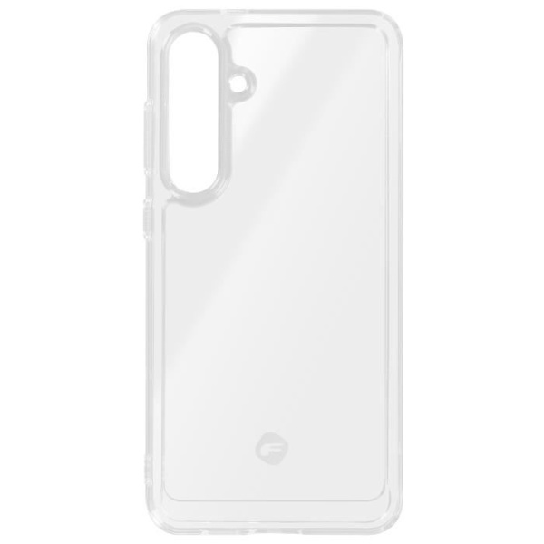 Fodral till Samsung Galaxy S24 Plus Stötsäker hårda upphöjda kanter Forcell Transparent Transparent