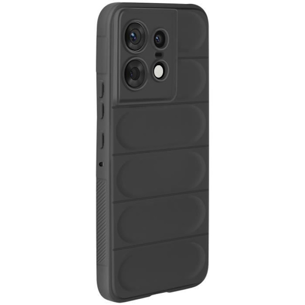 Suojakuori Motorola Edge 50 Prolle - AVIZAR - 3D-kuvioitu kuvio - musta Svart