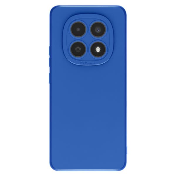 Silicone Cover til Redmi Note 15 med Forstærkning til Kamerablok Blå Blå