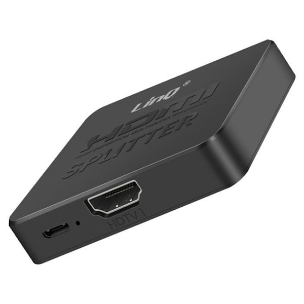 4K Ultra HD HDMI-duplikator på 2 samtidige skærme LinQ Black