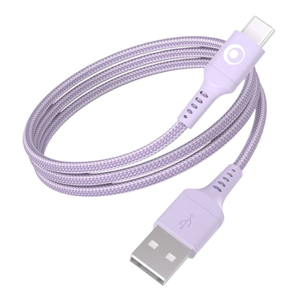 USB-A - USB-C - BigBen - 1.2m - FastCharge 15W - 3A - Nylon kudottu