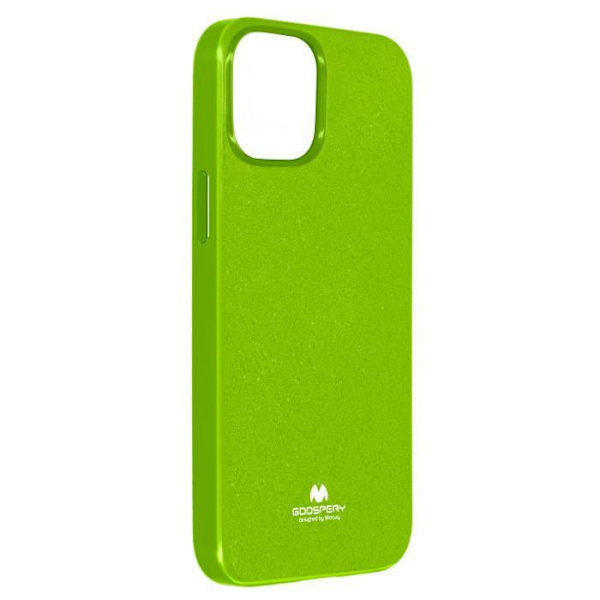 Coque iPhone 13 - Mercury - Silikon Gel - Glans Effekt - Stötskydd - Grön Grön