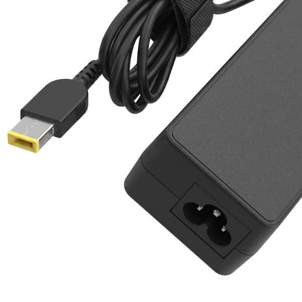 Laddare 65W för Lenovo-dator med Slim Tip svart Svart