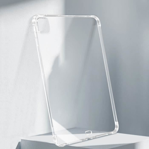 AVIZAR iPad Pro 11 2024 -kotelo - Iskunkestävä, joustavat, vahvistetut kulmat läpinäkyvät Transparent