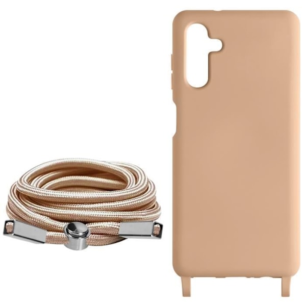 Cord Case kompatibel med Samsung Galaxy A14 5G og 4G Pink Cord Case