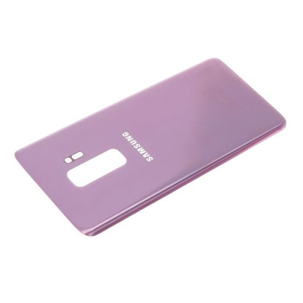 Batterikapacitet - Samsung - Galaxy S9 Plus - Lila bakpanel - Graverad logotyp - 20 g Lila