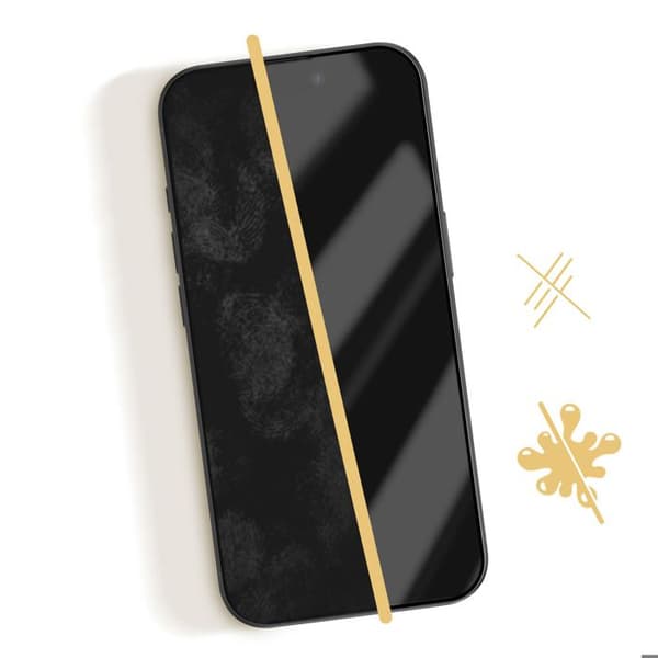 Tempereret Glas - TACTICAL - iPhone 17 - Ultra Modstandsdygtig - Stødabsorberende - 5D Sort Transparent Svart
