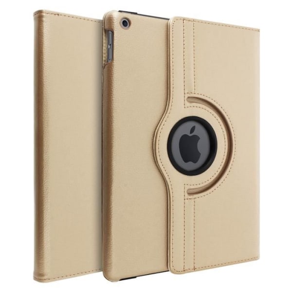 iPad Etui 2019 10.2 - AVIZAR - Fuldt Beskyttelse - Rotérbart Stativ 360° - Guld Gul Gult guld