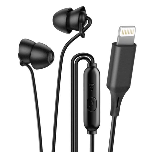 Lightning-uniset iPhone / iPad:lle Bluetoothilla ja mikrofonilla LinQ Musta Svart
