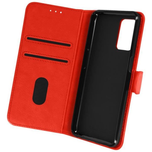 Realme 8 5G Wallet Case og Red Video Support Rød