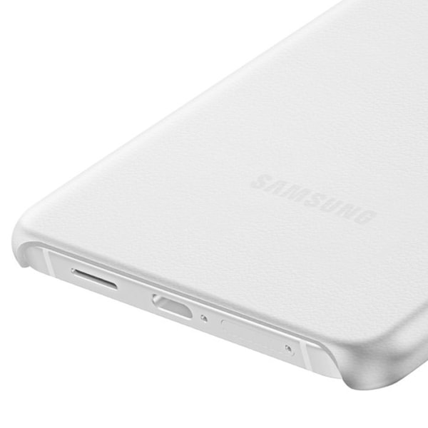 Coque för Samsung Galaxy S25 Edge Läder Kindsuit Original Samsung Ljusgrå