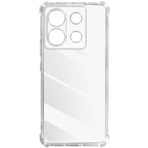 Chock-säker hölje - Imak - Redmi Note 13 Pro - Mjuk - Transparent - Stötresistent Vit