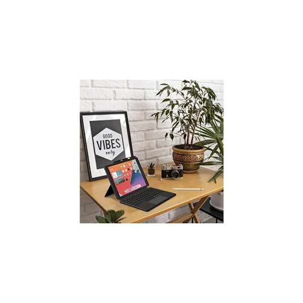 MW Quick Note Spanska Azerty tangentbordsfodral för iPad 10.9 10:e generationen 2022