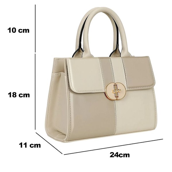 To Tote Bag To Women with Refined Gallantry Beige Strap Beige