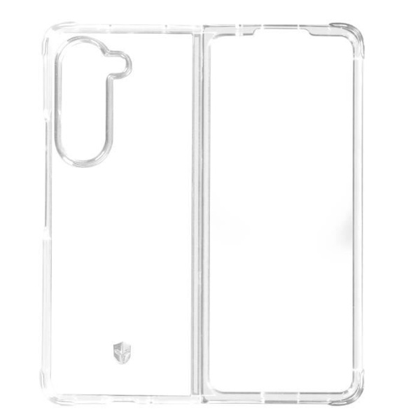 Coque 360° - FORCE CASE - Galaxy Z Fold 5 - Stöttålig 2m - Tunn design - Transparent Vit