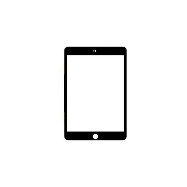 Skærmbeskytter - MOSHI - iVisor Glas - Oleofobisk - Kompatibel iPad mini 7.9 - Sort