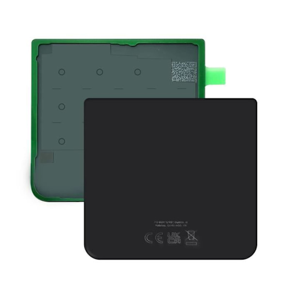 Samsung Galaxy Z Flip 3 Batteri Cover Original Samsung Bagside Front Sort