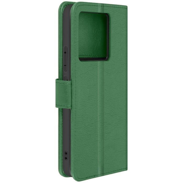 Kotelo Xiaomi 13T:lle ja 13T Prolle - AVIZAR - Chesterfield Series - Jalustatoiminto - Vihreä Grön