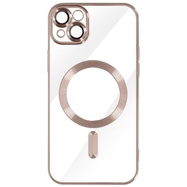 MagSafe iPhone 14 Fodral Silikon Rosa Magsafe Fodral
