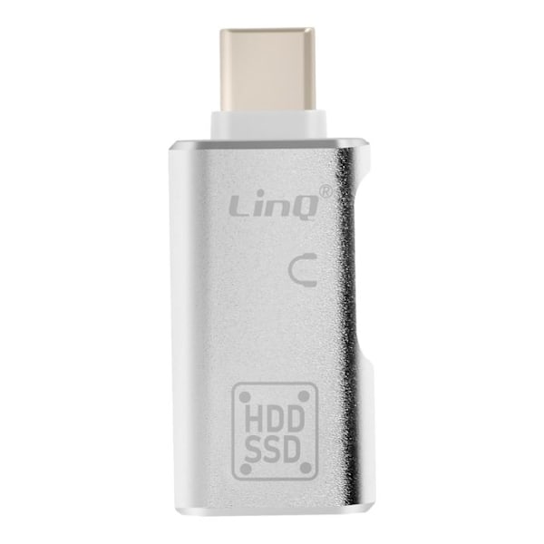 USB OTG-adapter og USB C til USB C Hurtig Dataoverførsel LinQ Sølv