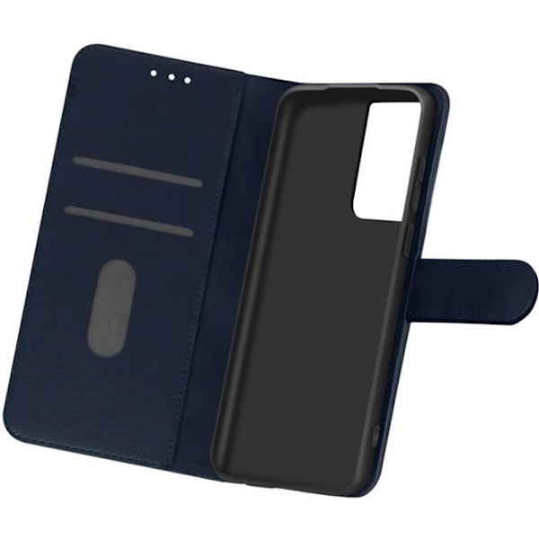 Fodral - Samsung - Galaxy S21 Ultra - Skydd - Kortfack - Videostöd - Blå Blå