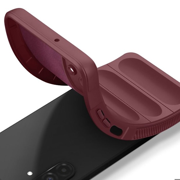 Coque til Samsung A26 Stødabsorberende Silikone Bordeaux Röd