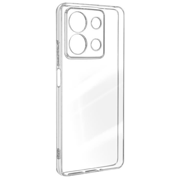 Taske til Xiami Redmi Note 13 5G - AVIZAR - Blød silikone - Gennemsigtig Transparent
