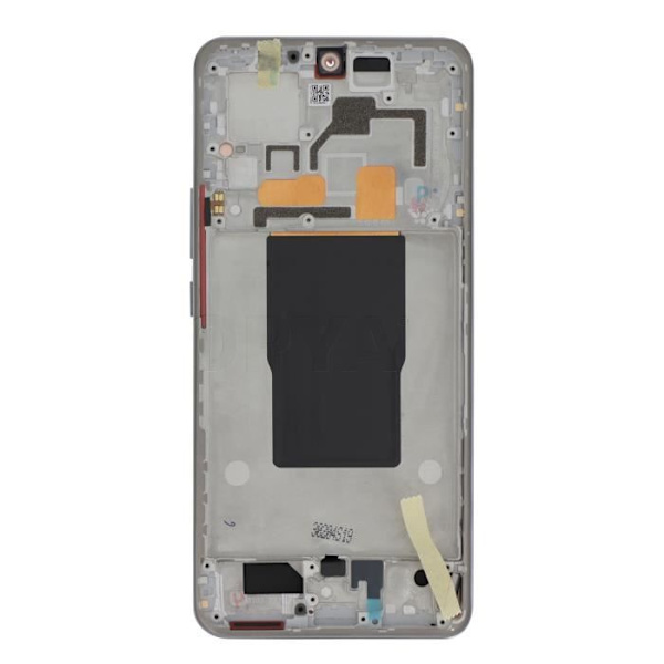 Skärm för Xiaomi 12T Pro - XIAOMI - LCD + Touch Glass + Chassi - Grå - Härdat glas Grå