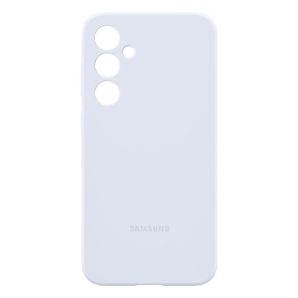 Officielt etui til Samsung Galaxy A55 Silikone Tynd Soft Touch Samsung Lysegrå Grå