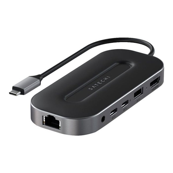 USB-4 Hub - Satechi - 6 i 1 - Ethernet 2.5G - 6 porte - Kompatibel med flere enheder