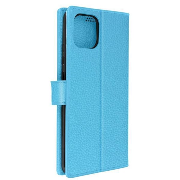 Samsung Galaxy A03 etui - AVIZAR - Video Stand Wallet Cover - Blå - Rigid - Syntetisk - Voksen blå