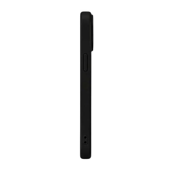 Silicone cover til iPhone 14 Plus med mikrofiberforing, andet MW Sort Svart