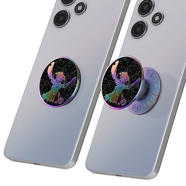 Universalring och stöd - POPSOCKETS - Space Stitch - Lila - Infällbar - PopMounts-kompatibla Lila