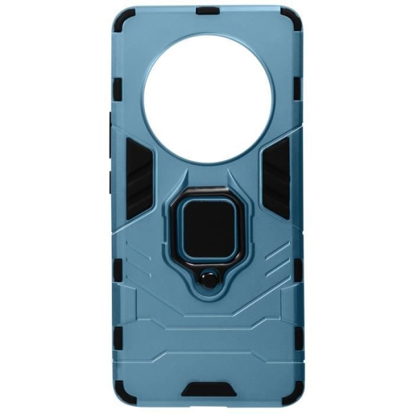 Honor Magic 4 Pro Shockproof Hybrid Case med Metal Ring Support midnatsblå midnattsblå