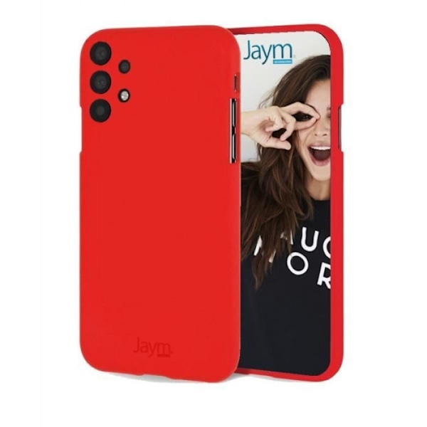 Cover til Samsung Galaxy A32 5G Premium Soft Feeling Jaym Red Röd