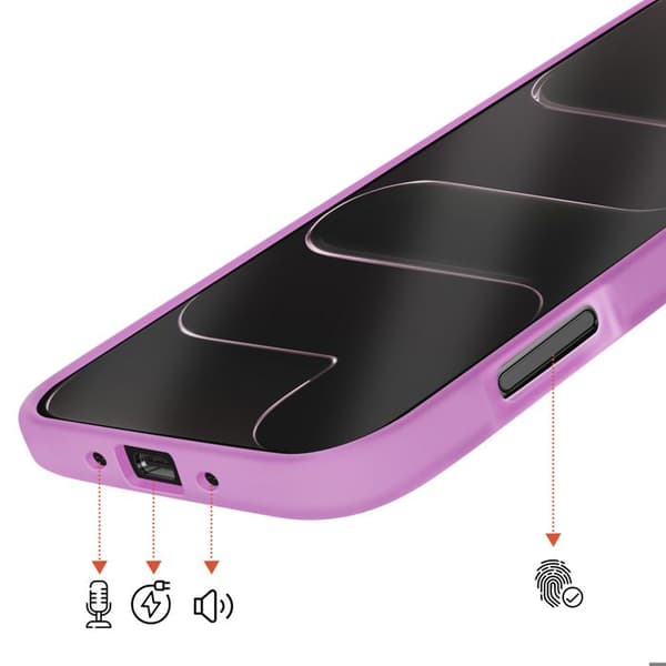 MagSafe-cover til iPhone iPhone Air Beskyttelse Bi-materiale Hård Bagside Lilla Violett