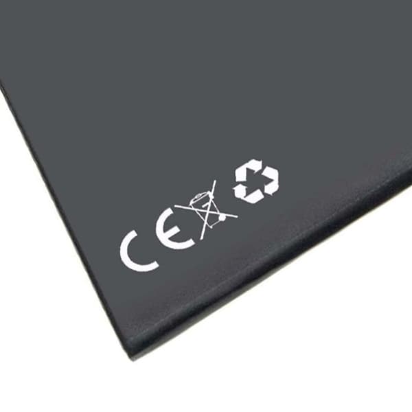 Reservedelsbatteri - AVIZAR - Galaxy Tab S5e - Li-Polymer 3,85V - 7040mAh - Sort Svart