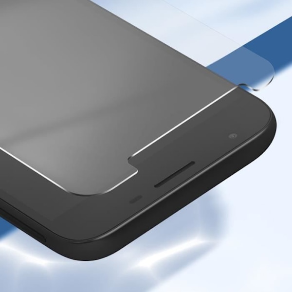 Härdat glas för Samsung Galaxy A2 Core Hårdhet 9H Represistent Transparent Transparent