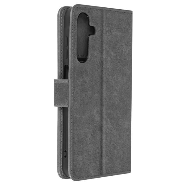 Fodral till Samsung Galaxy A05s plånbok och videohållare mörkgrå