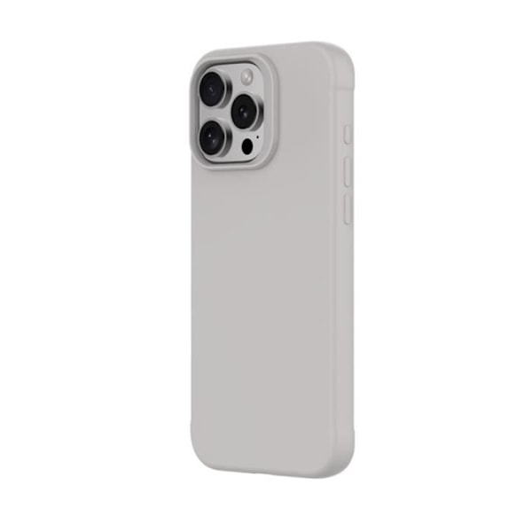 Coque - QDOS - iPhone 16 Pro Max - Vahvistettu 3M - Pehmeä Kosketukselle - Yhteensopiva MagSafe Beige