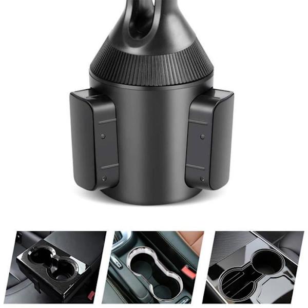 Bilhållare - BELKIN - Mugghållare - Utdragbar - Roterbar 360°/90° - Smartphone