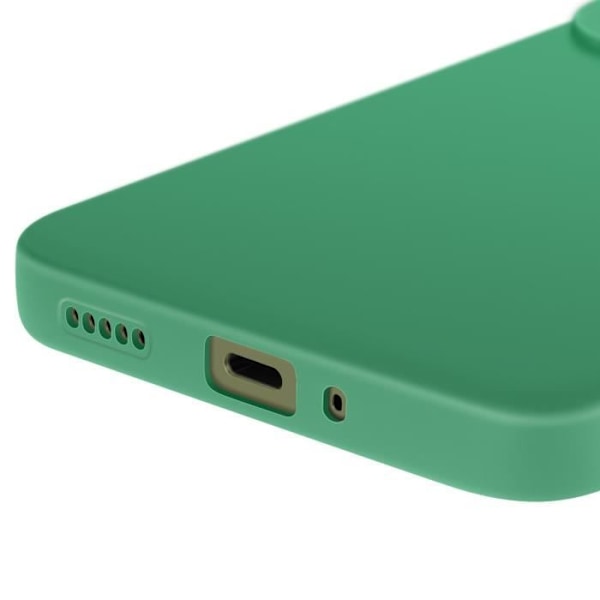 Siliconfodral för Xiaomi 14T Mat, Kamera Block Skyddad Grön Grön
