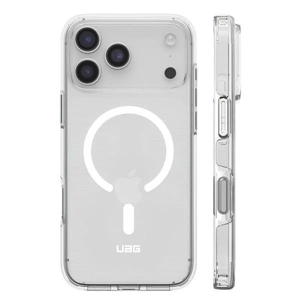 MagSafe cover - UAG - iPhone 17 Pro - Gennemsigtig - Stødabsorberende - Slank og let design Vit