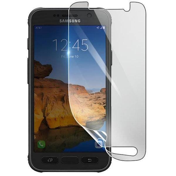 Näytönsuoja - 3MK - Samsung Galaxy S7 Active - Iskunkestävä Hydrogeeli - Läpinäkyvä - Naarmuuntumaton Transparent